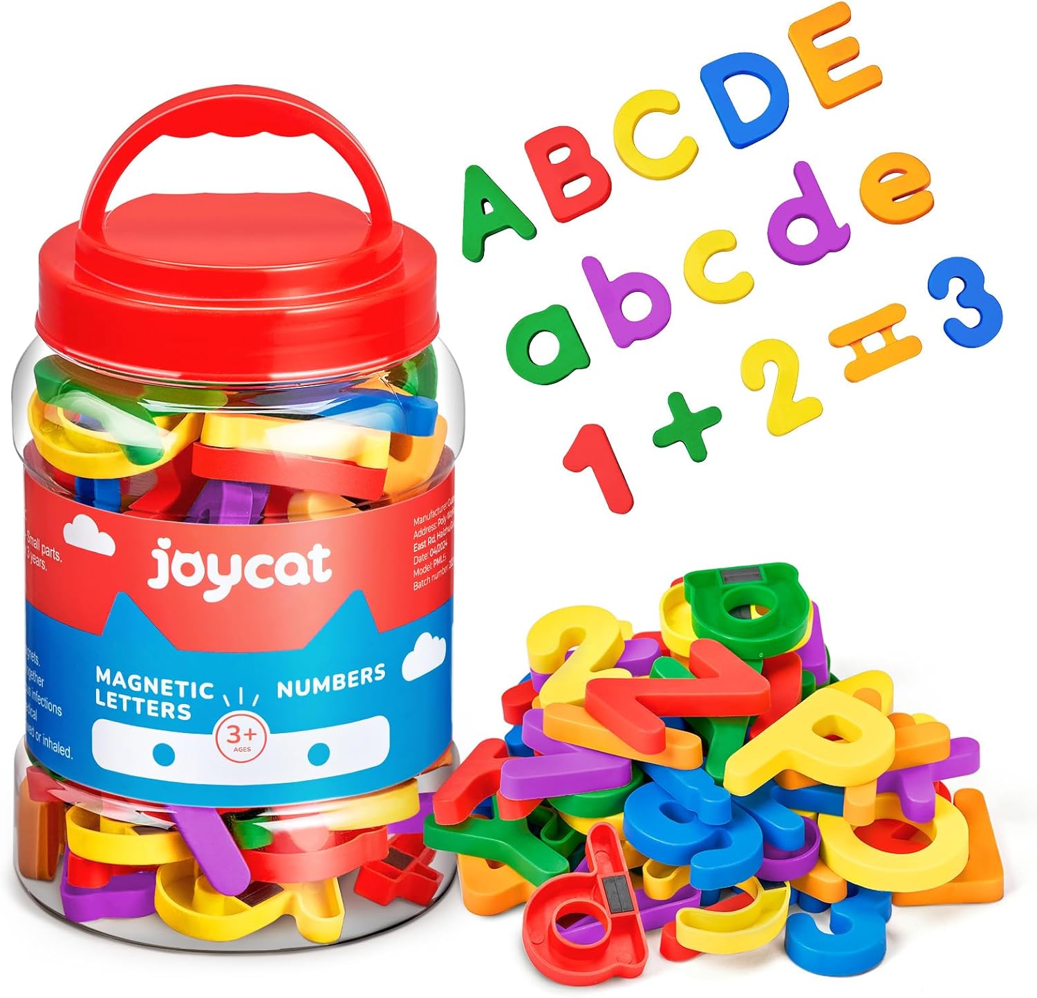 Kids Education Images - 104 Pieces Magnetic Letters Numbers Set