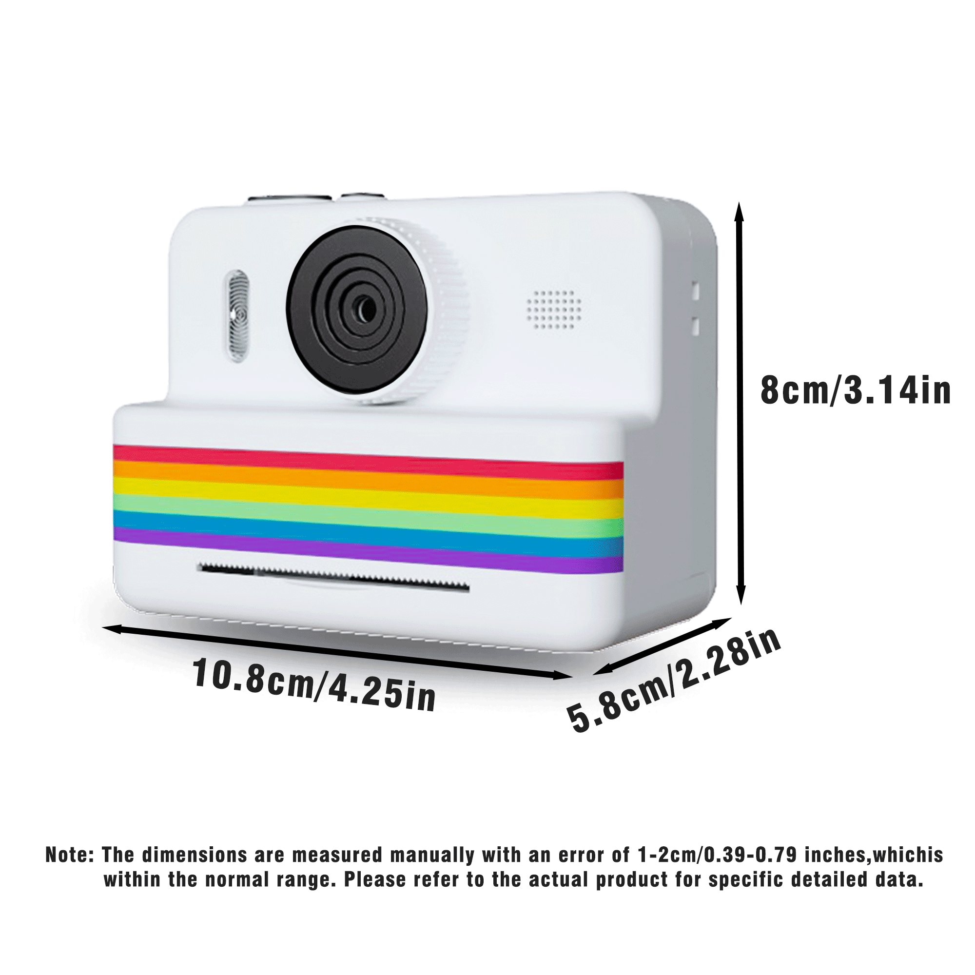 2.8 Inch Instant Print Camera, - Kids Education Video recensione e prezzo
