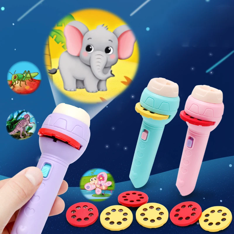 Kids Light Projection Torch wi - Kids Education Images recensione e prezzo