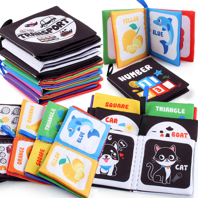 Baby Cloth Book for Newborns 0 - Kids Education Books recensione e prezzo