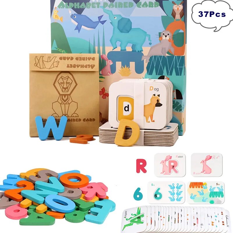 Montessori Alphabet Numbers Fl - Flash Card Alphabet recensione e prezzo
