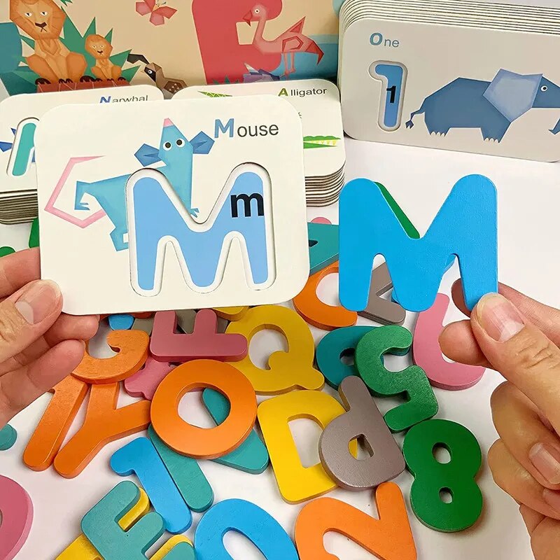 Montessori Alphabet Numbers Fl - Flash Card Alphabet recensione e prezzo