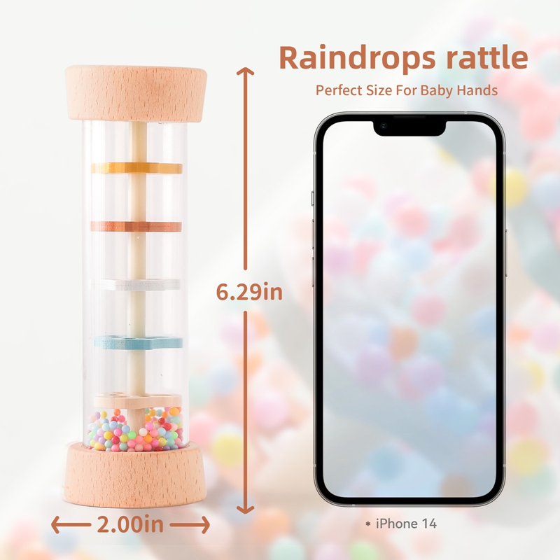 Montessori Baby Rain Stick Rai - Kids Education Bell recensione e prezzo