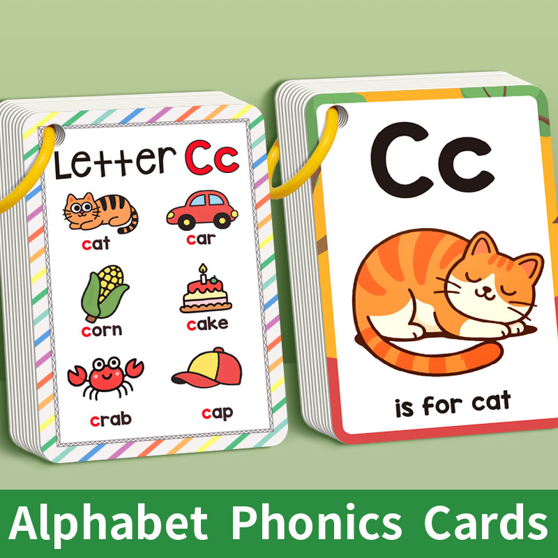 156 Words A-Z Learning Cards w - Flash Card Alphabet recensione e prezzo