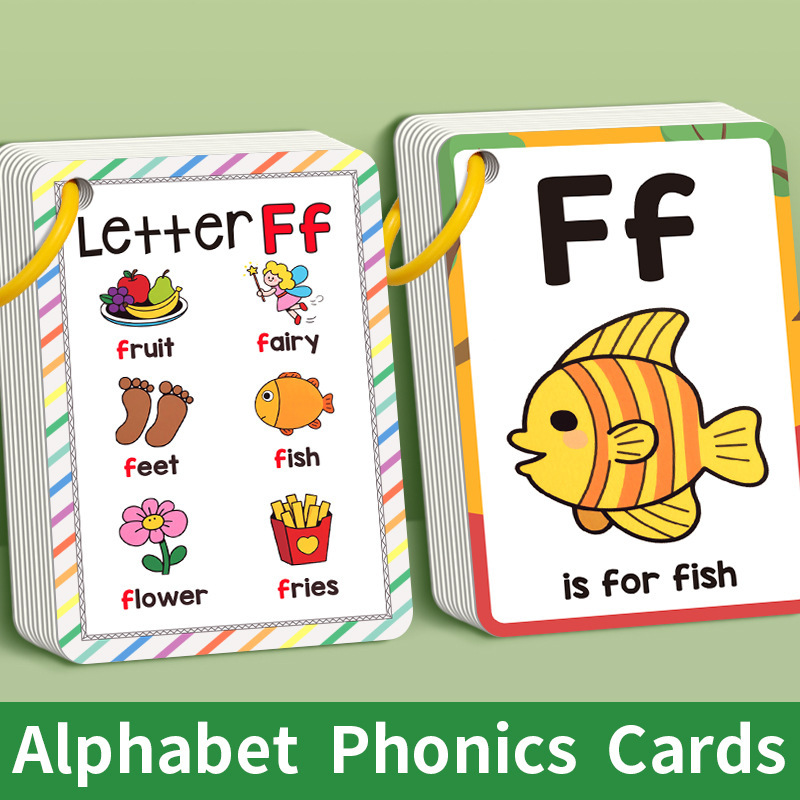 156 Words A-Z Learning Cards w - Flash Card Alphabet recensione e prezzo