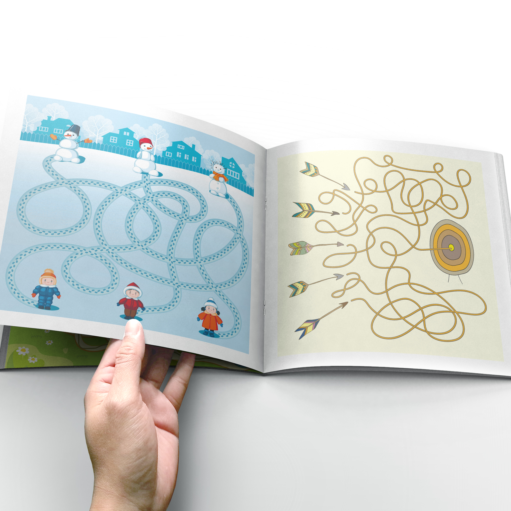 Interactive Maze Puzzle Book f - Kids Education Books recensione e prezzo