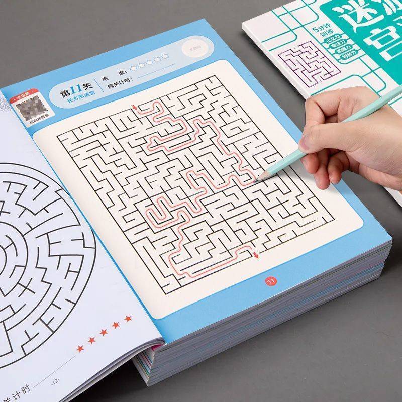 Children Maze Game Book Studen - Kids Education Books recensione e prezzo