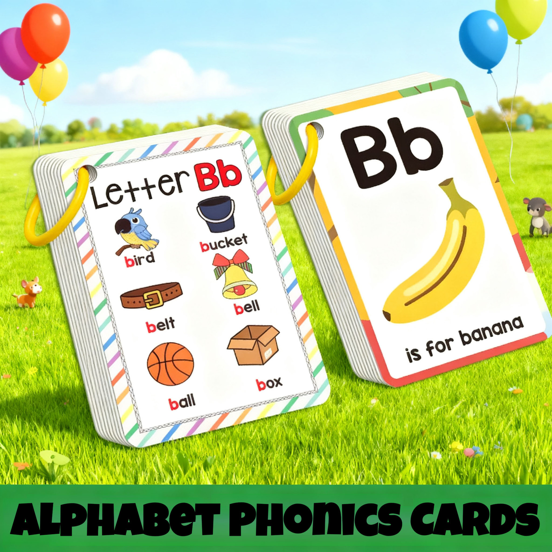 Eco-Friendly Alphabet Phonics  - Flash Card Alphabet recensione e prezzo
