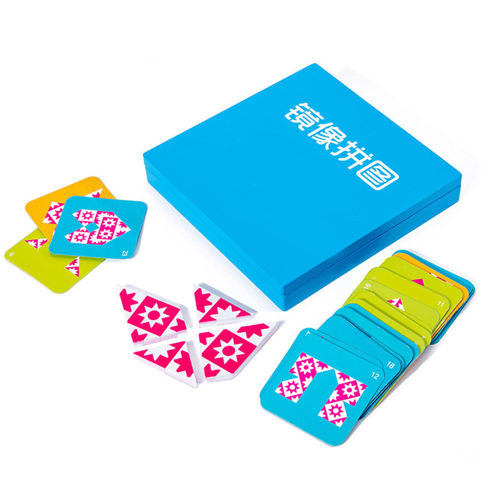 Mirror Image Puzzle Wooden Jig - Kids Education Images recensione e prezzo