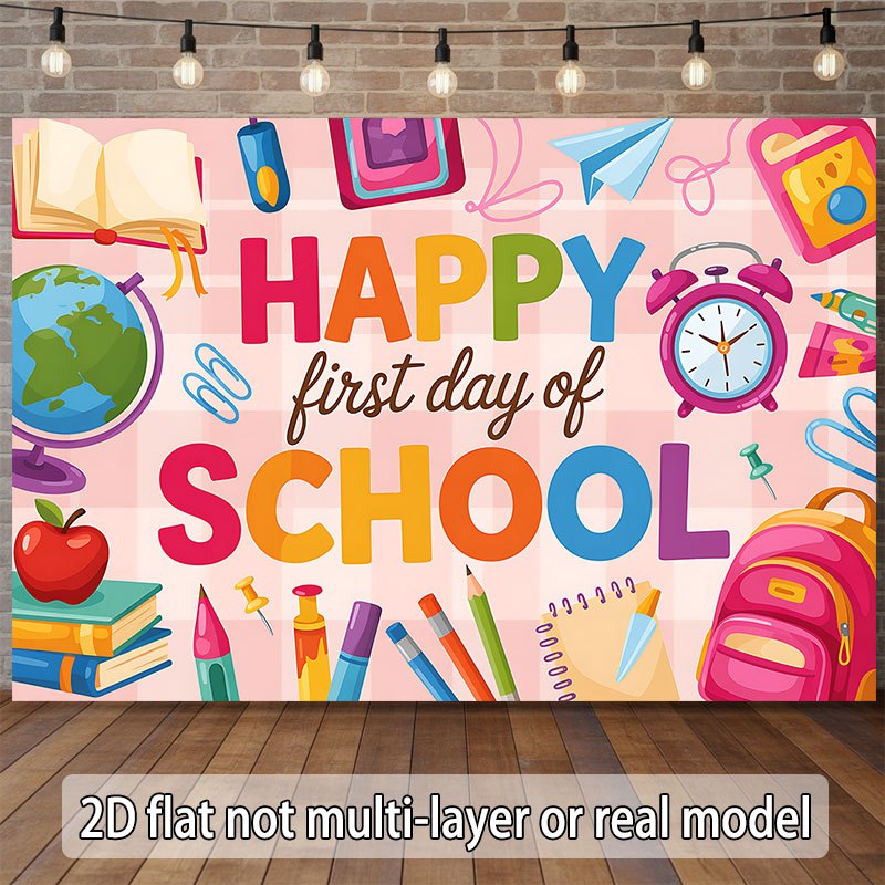 Back to School Wall Tapestry H - Happy Kids Education recensione e prezzo