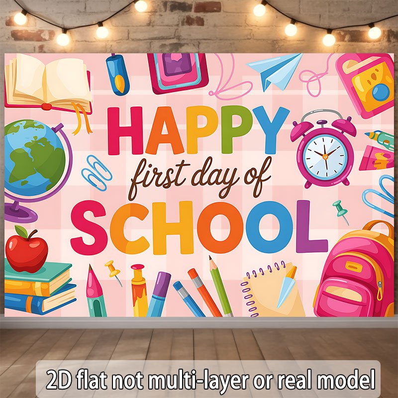 Back to School Wall Tapestry H - Happy Kids Education recensione e prezzo