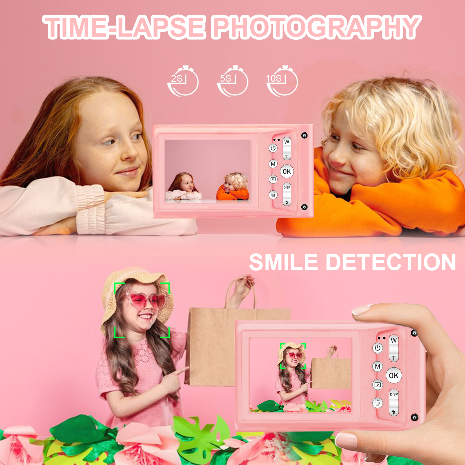 HD 1080P 2.4 inch digital Came - Kids Education Images recensione e prezzo