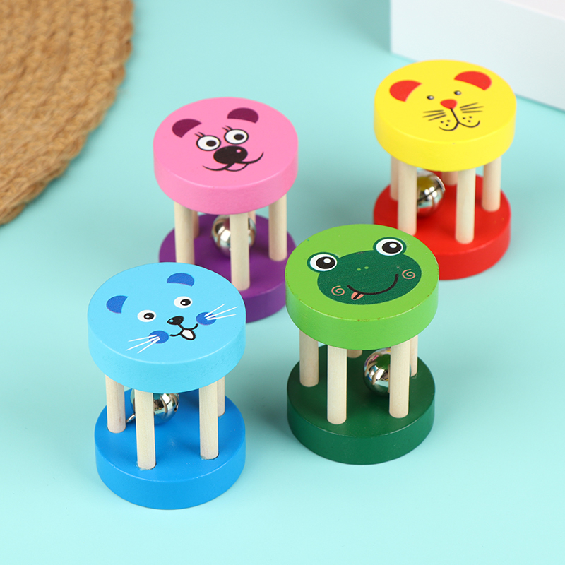 Kids Cartoon Wooden Castanets  - Kids Education Bell recensione e prezzo