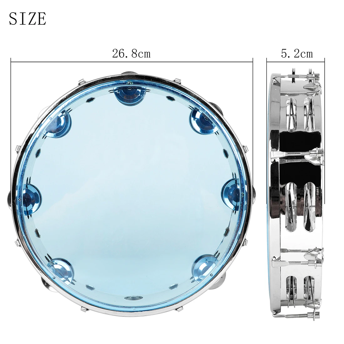 10 Inch Kids Tambourine Double - Kids Education Bell recensione e prezzo