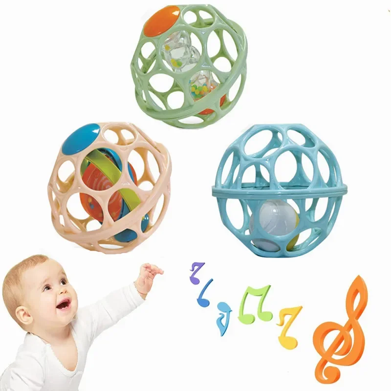 Baby Hand Rattle Soft Ball Toy - Kids Education Bell recensione e prezzo