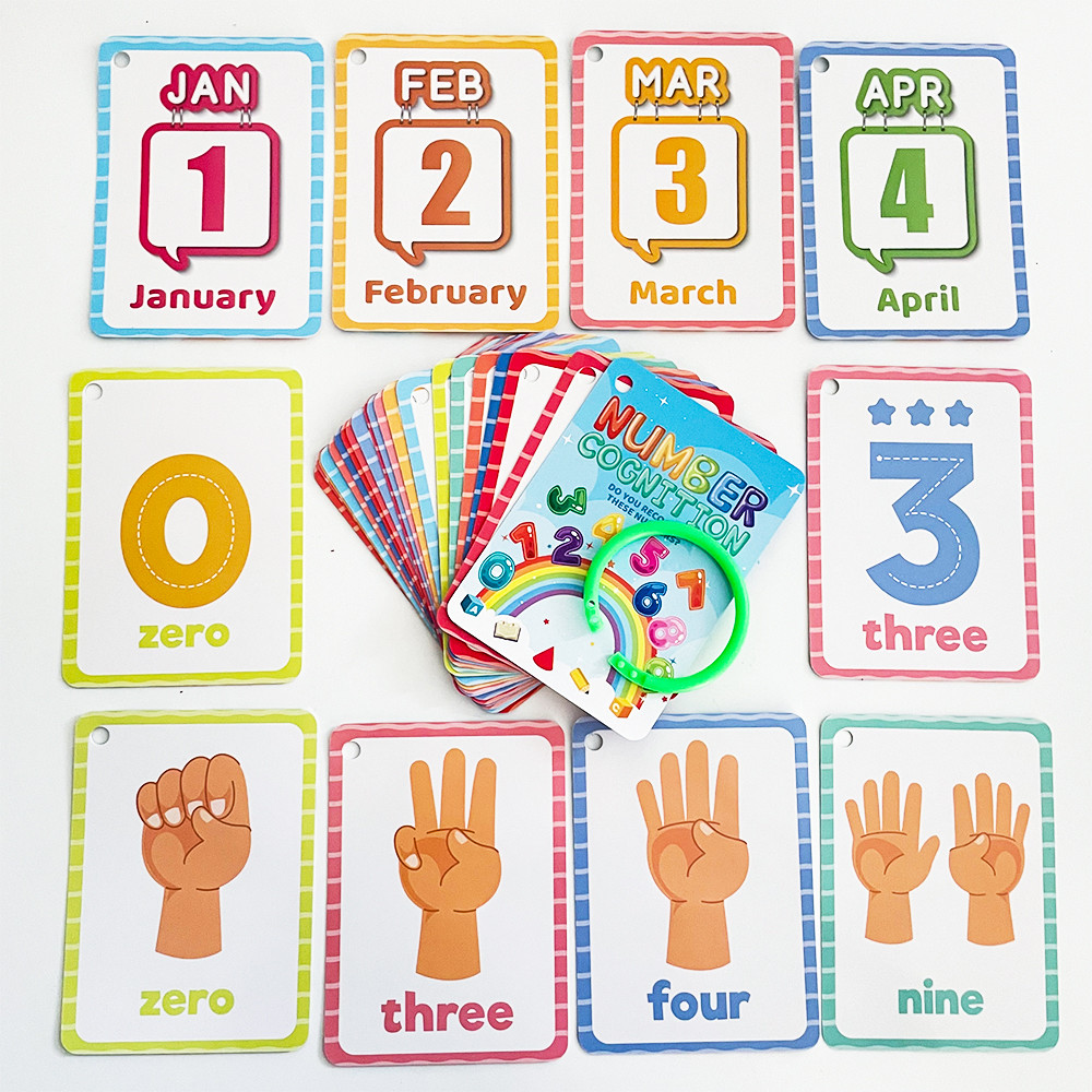 Numbers Symbols Gestures & Mon - Flash Card Alphabet recensione e prezzo
