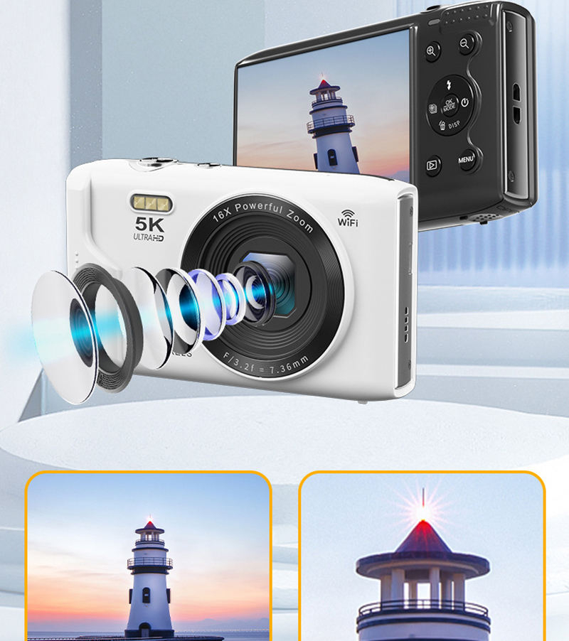 5K Student Camera Cheap Price  - Kids Education Images recensione e prezzo