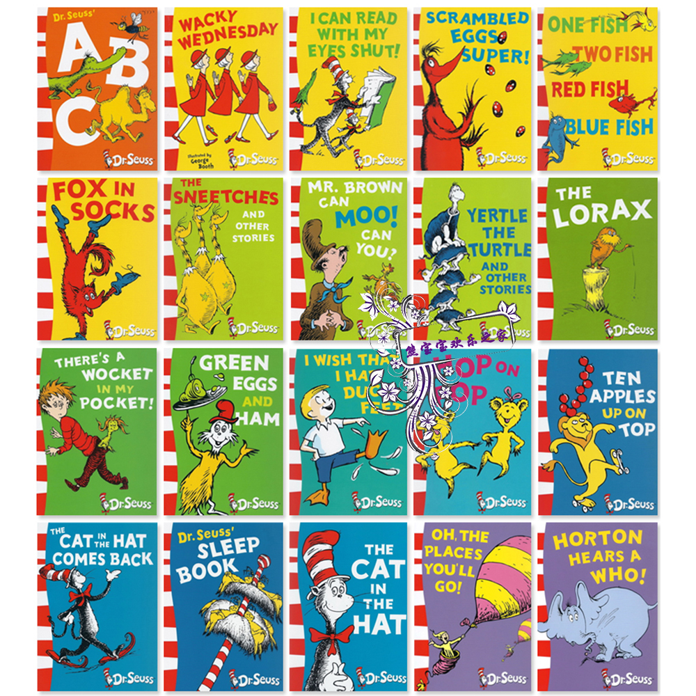 Random 1 Book Dr.Seuss Interes - Kids Education Story recensione e prezzo