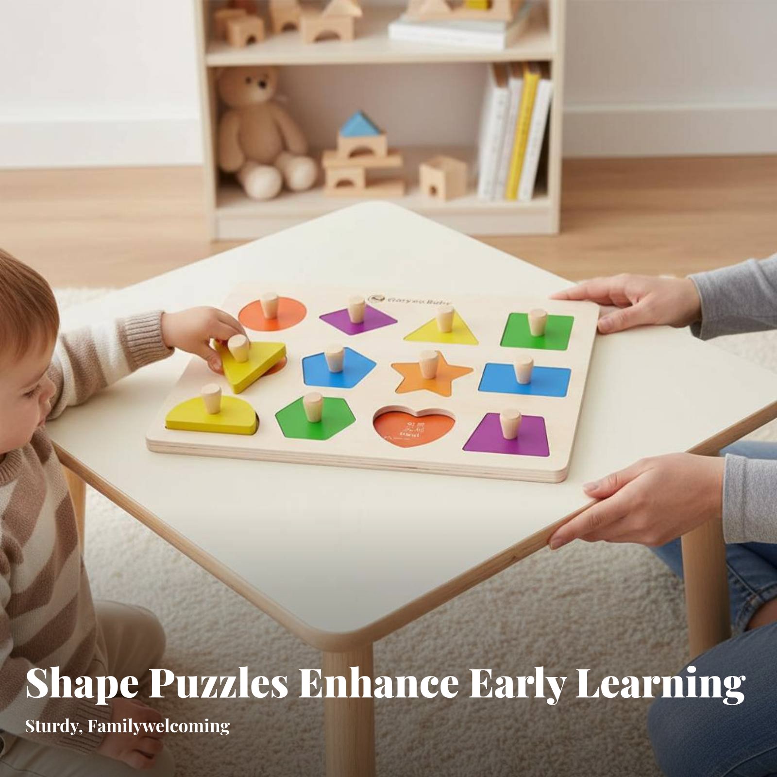 Number Game Board, Wooden Shap - Kids Education And You recensione e prezzo