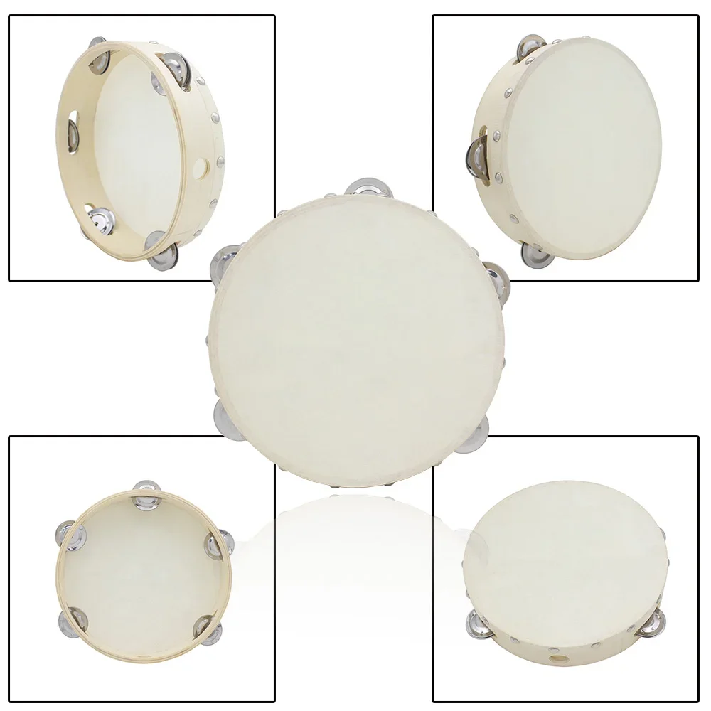 8-inch Tambourine Drum Hand-Op - Kids Education Bell recensione e prezzo