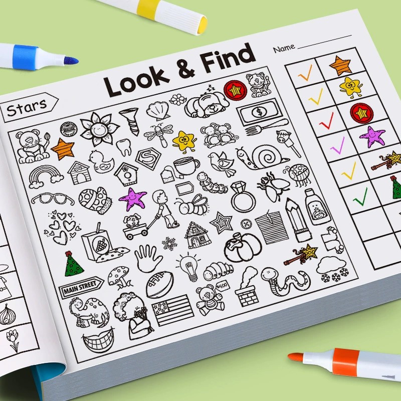Look And Find Coloring Book fo - Kids Education And You recensione e prezzo