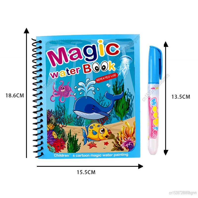 Cartoon Magic Water Painting C - Kids Education Books recensione e prezzo