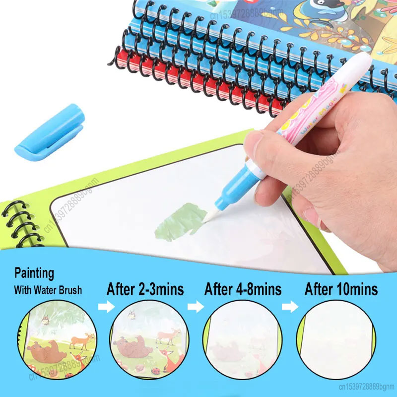 Cartoon Magic Water Painting C - Kids Education Books recensione e prezzo