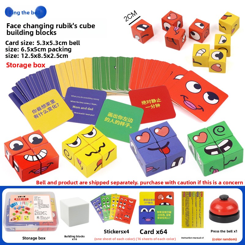 Face Changing Rubik's Cube Gam - Kids Education Bell recensione e prezzo