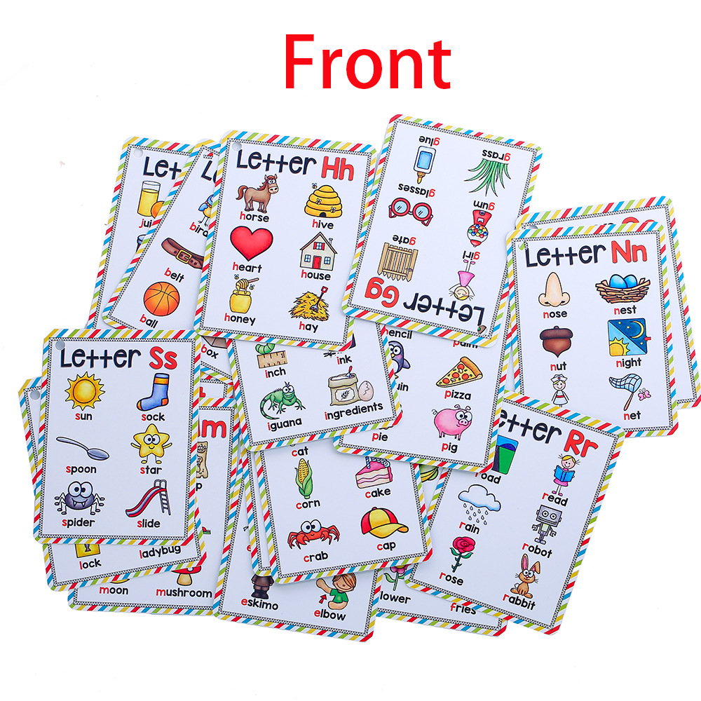Bview Art English 26 Letters A - Flash Card Alphabet recensione e prezzo