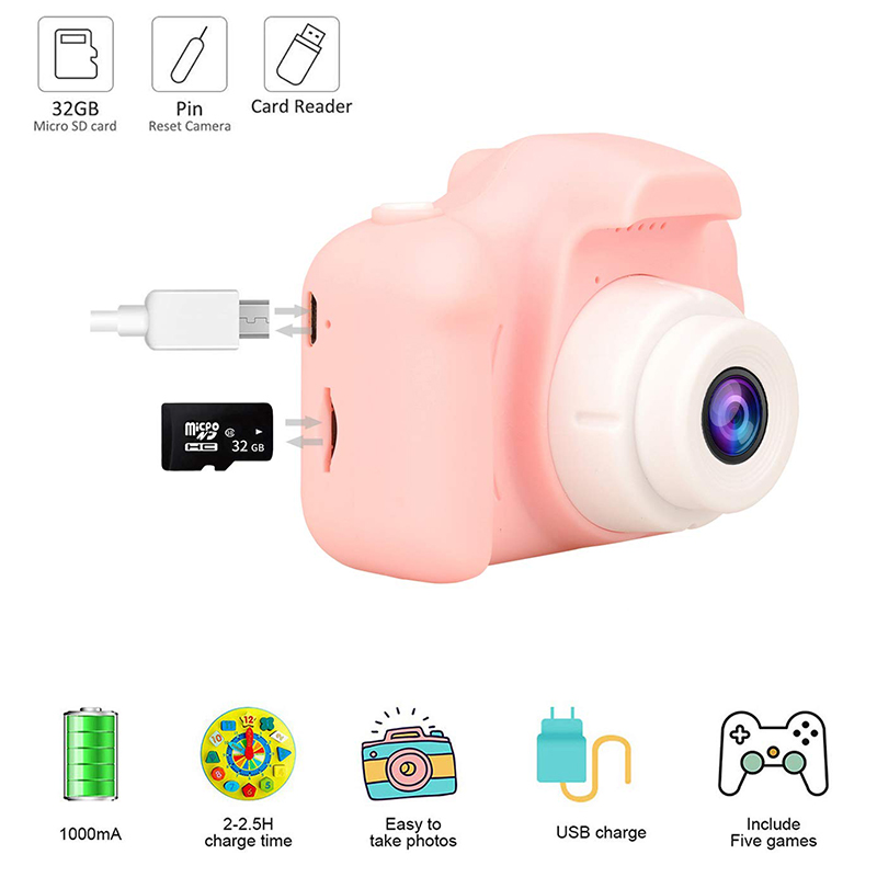 Kids Camera Toys Mini HD Digit - Kids Education Video recensione e prezzo