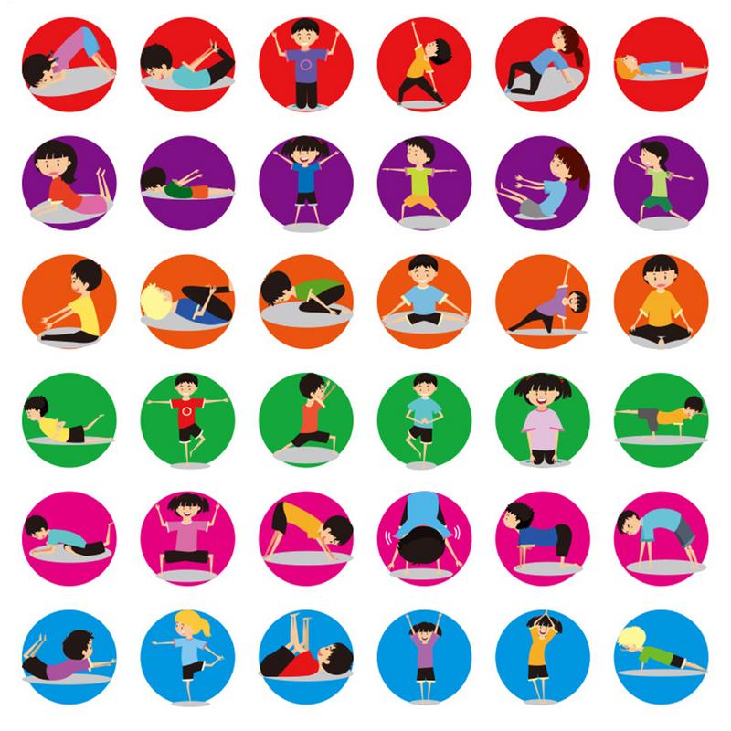 Exercise Dice For Kids Fun Kid - Kids Yoga Education recensione e prezzo