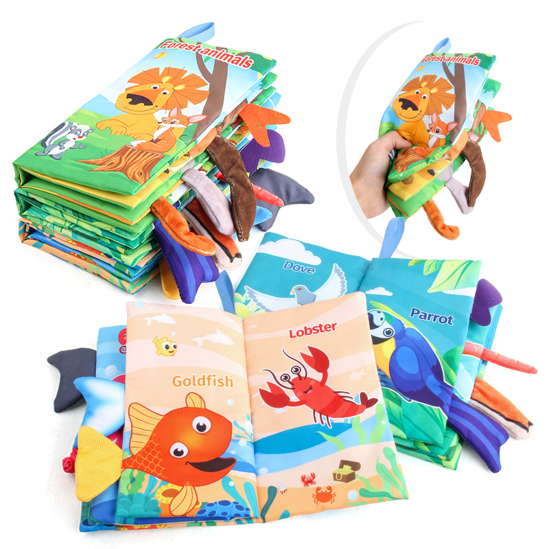 New Baby Cloth Books Visual an - Kids Education Books recensione e prezzo
