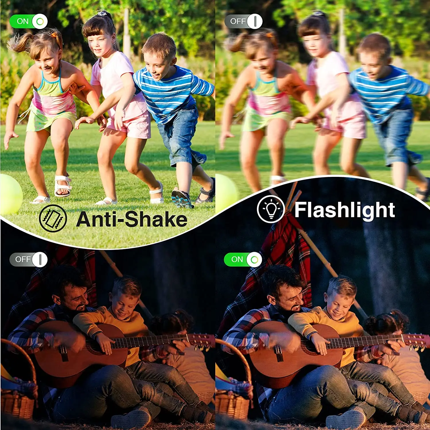 HD 1080P 2.4 inch digital Came - Kids Education Images recensione e prezzo