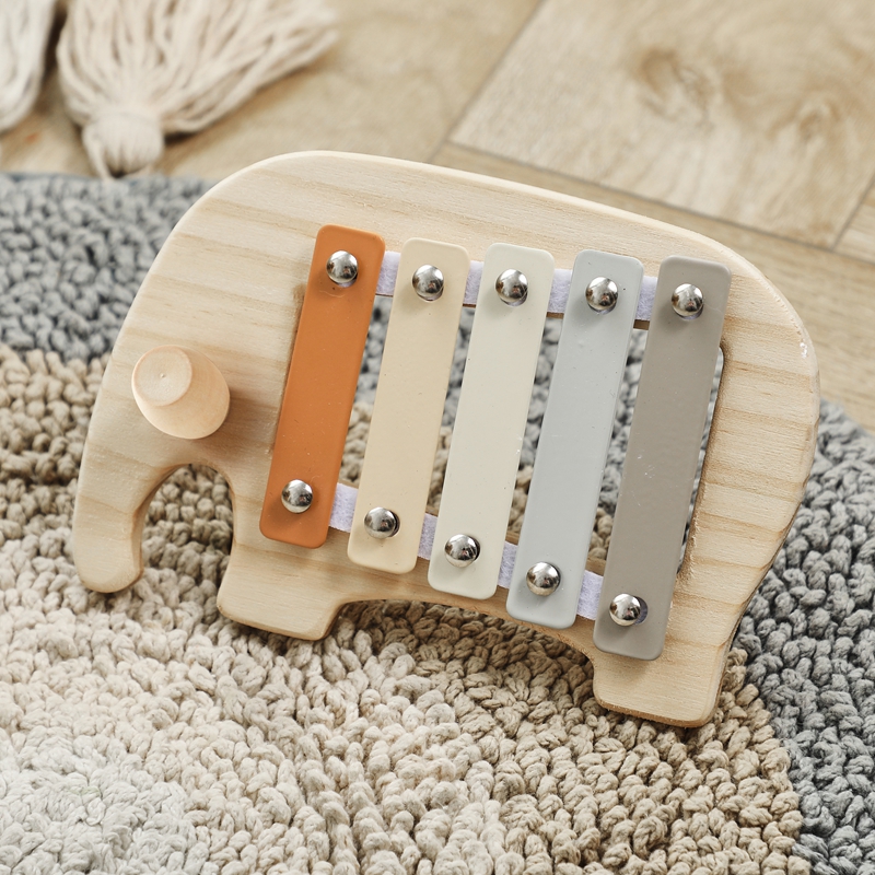 Montessori Wooden 5 Tones Mult - Kids Education Bell recensione e prezzo