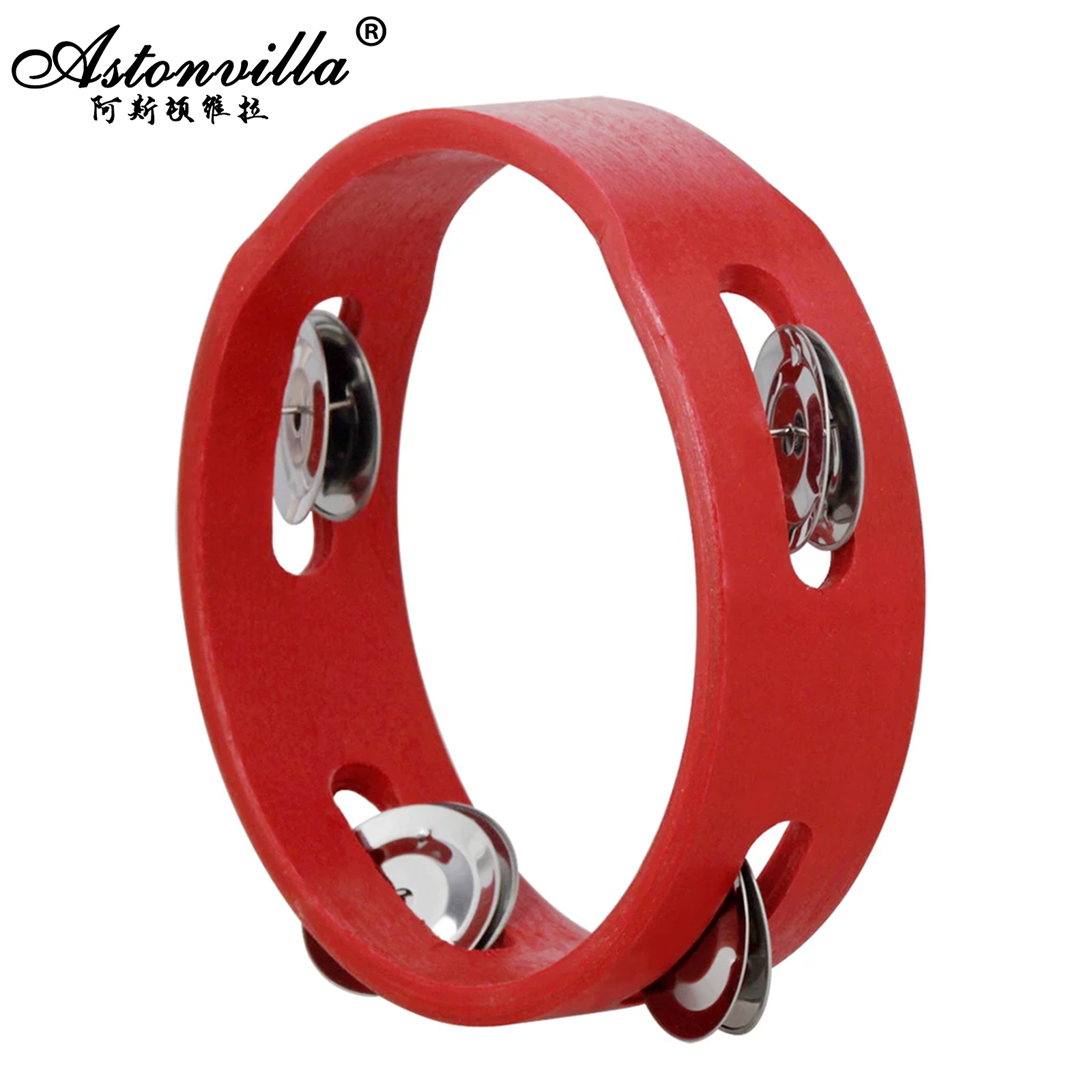 6 Inch Red Hand Ringing Bell P - Kids Education Bell recensione e prezzo