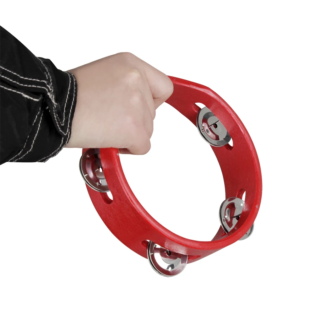 6 Inch Red Hand Ringing Bell P - Kids Education Bell recensione e prezzo