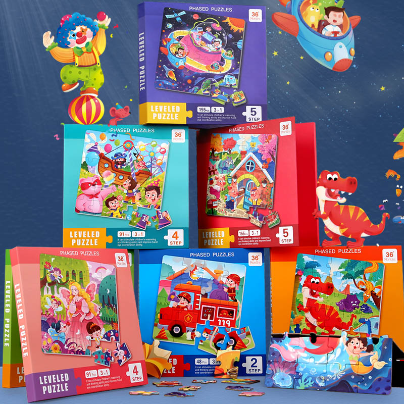 Kids Magnetic Wooden Puzzle Ca - Kids Education Books recensione e prezzo