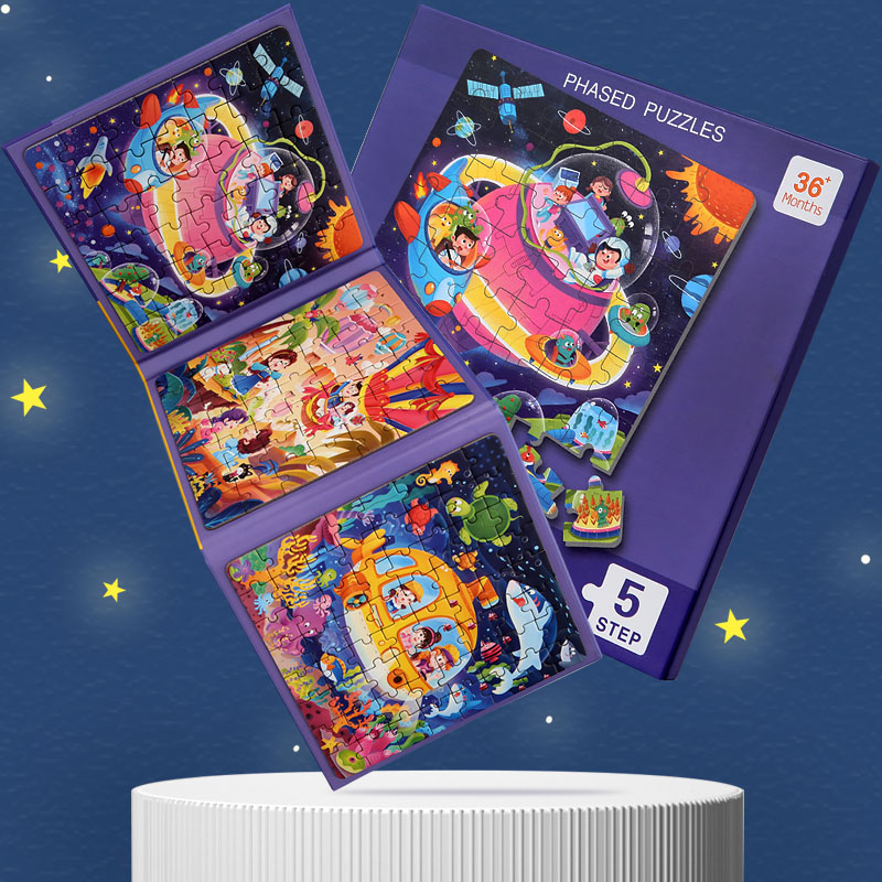Kids Magnetic Wooden Puzzle Ca - Kids Education Books recensione e prezzo