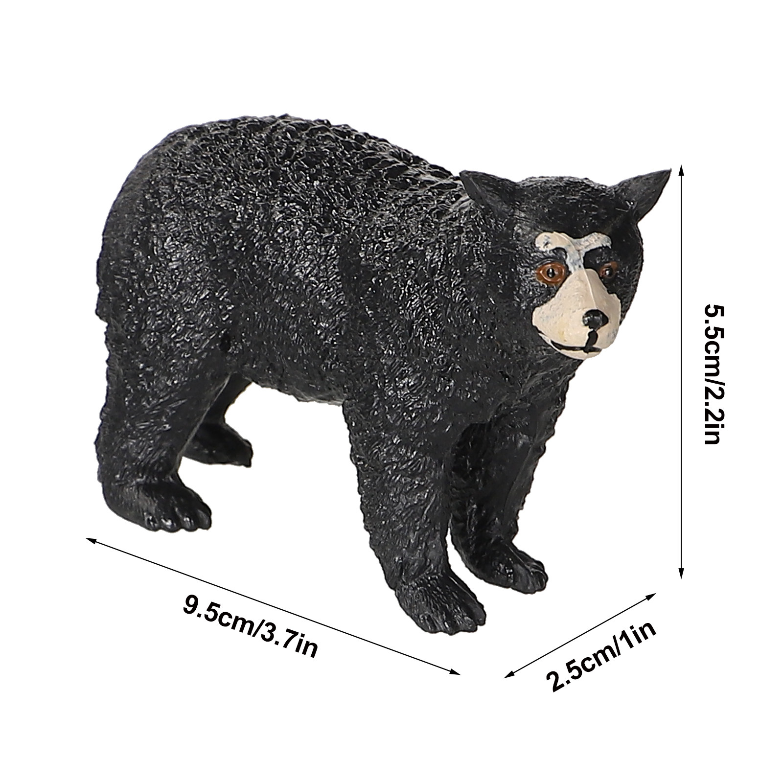 Black Bear Simulation Plastic  - Kids Education And You recensione e prezzo