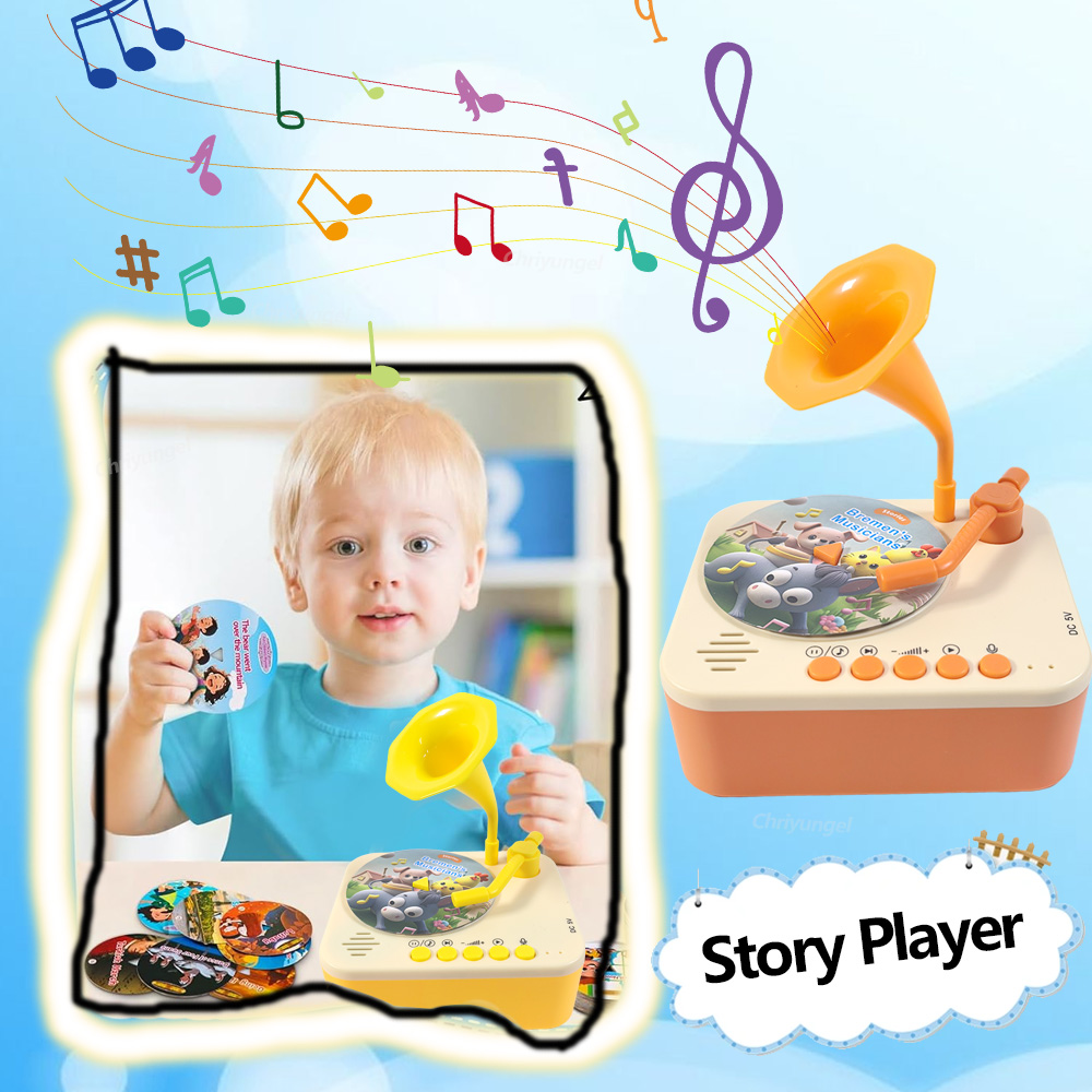 Chriyungel Kids Gramophone Sto - Kids Education Story recensione e prezzo