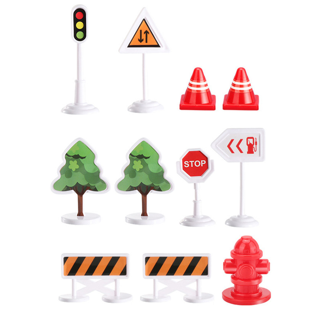 33Pcs Roadblock Scene Layout A - Kids Education And You recensione e prezzo