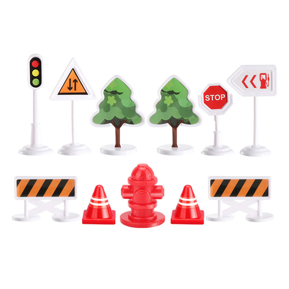 33Pcs Roadblock Scene Layout A - Kids Education And You recensione e prezzo