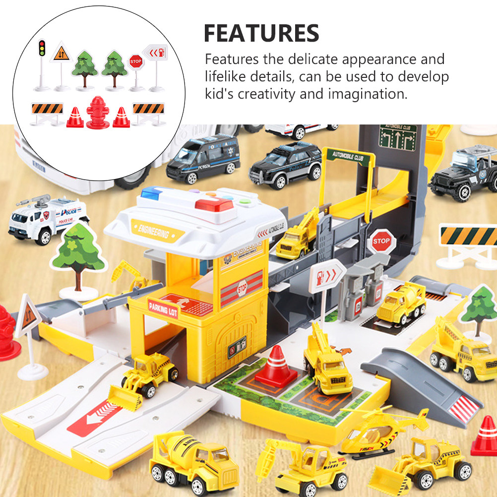 33Pcs Roadblock Scene Layout A - Kids Education And You recensione e prezzo
