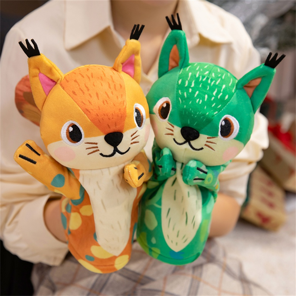 28CM Cute Squirrel Hand Puppet - Kids Education Story recensione e prezzo