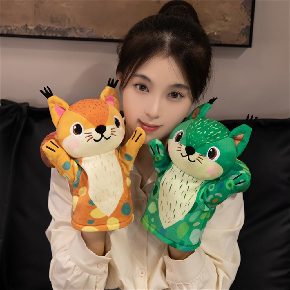 28CM Cute Squirrel Hand Puppet - Kids Education Story recensione e prezzo