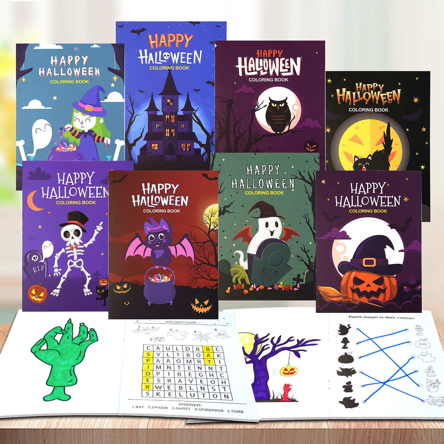 Happy Halloween Coloring Books - Happy Kids Education recensione e prezzo