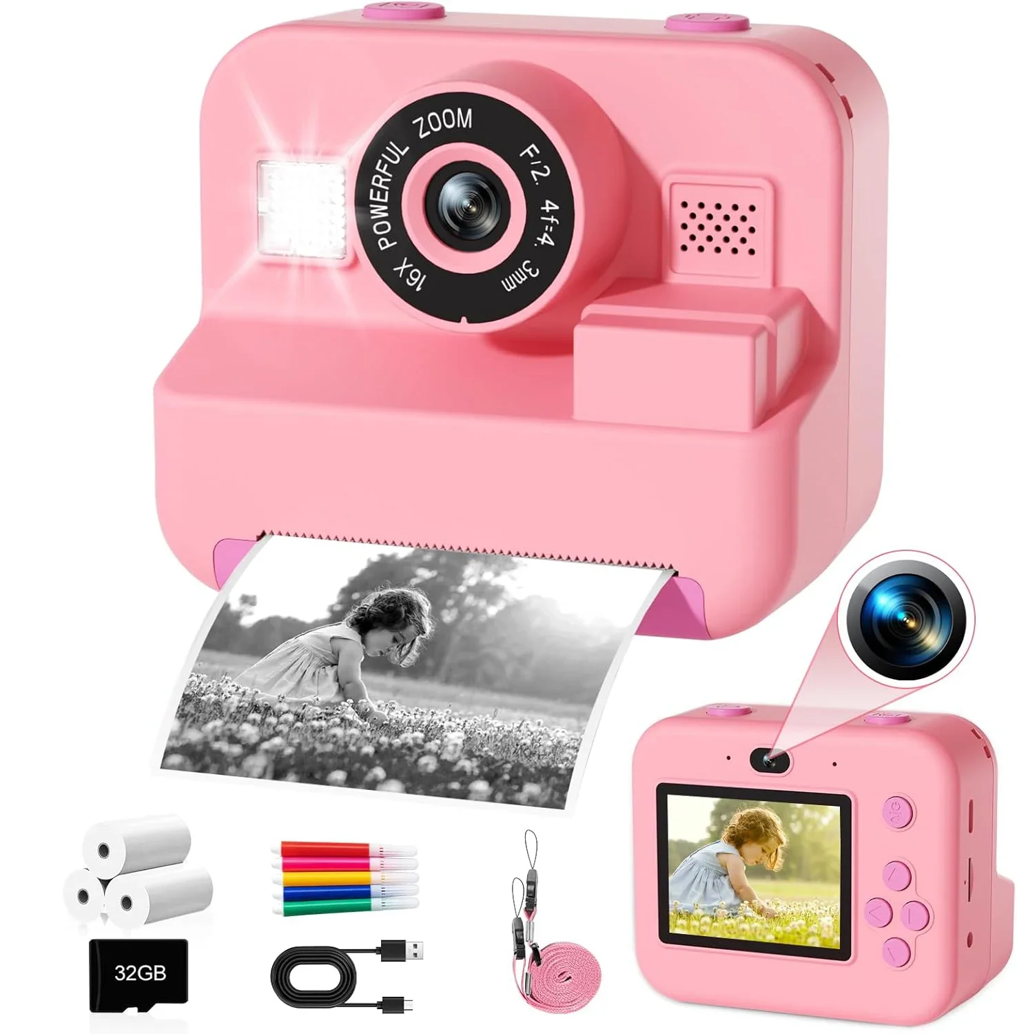 Digital Children Camera, Insta - Kids Education Images recensione e prezzo