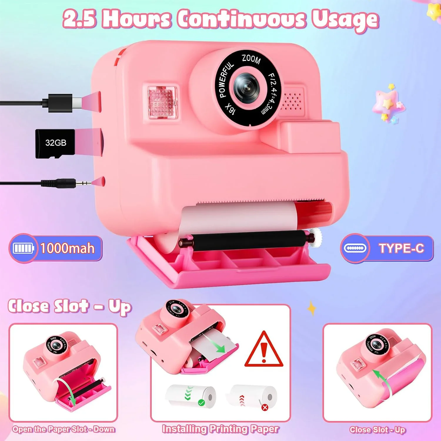 Digital Children Camera, Insta - Kids Education Images recensione e prezzo