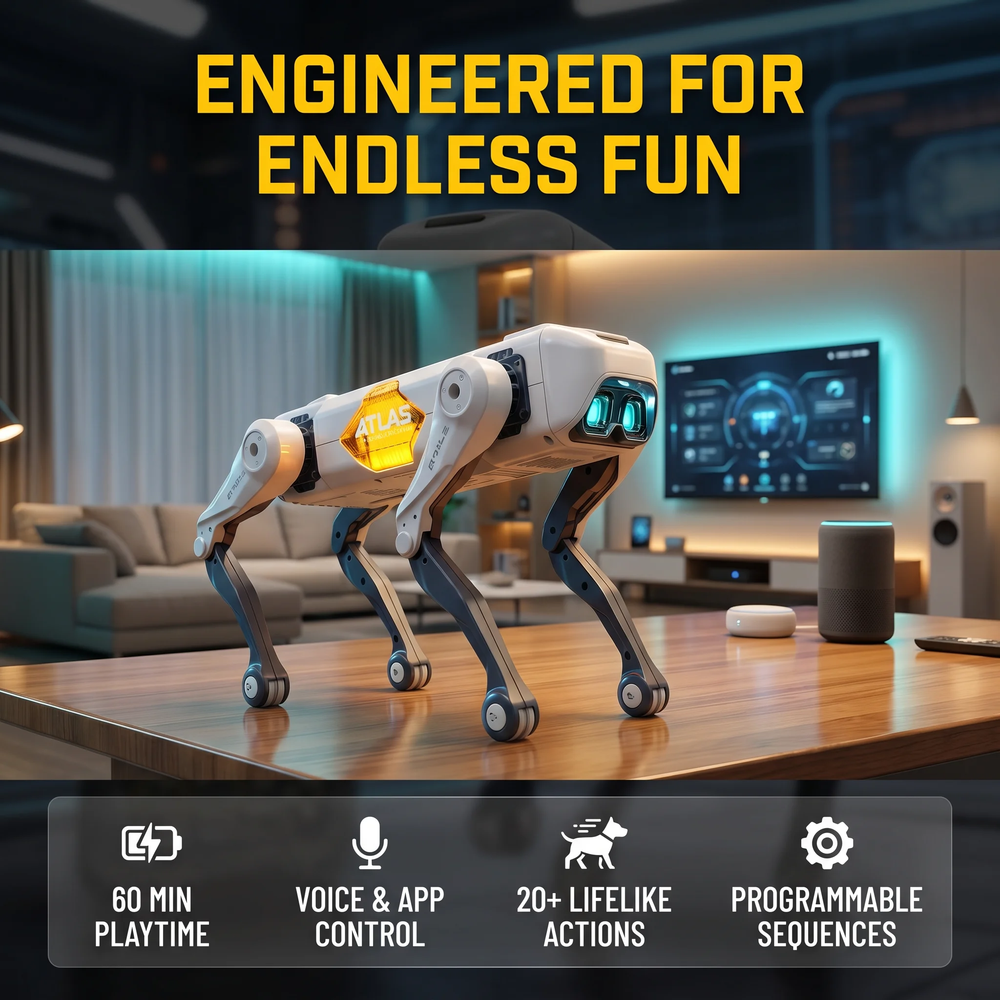 AI Smart Robot Dog, Voice & AP - Kids Education And You recensione e prezzo