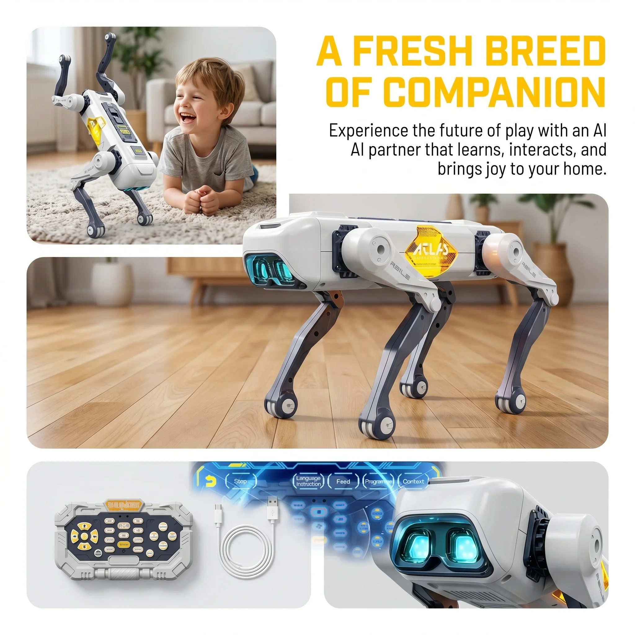 AI Smart Robot Dog, Voice & AP - Kids Education And You recensione e prezzo